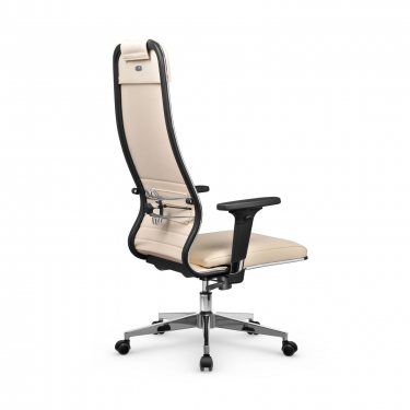 Кресло руководителя Метта Metta L 1m 38К2/2D Infinity Easy Clean MPES Комплект 5 Молочное