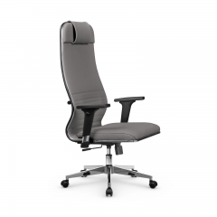 Кресло руководителя Метта Metta L 1m 38К2/2D Infinity Easy Clean MPES Комплект 5 Серое