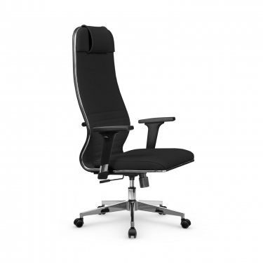 Кресло руководителя Метта Metta L 1m 38К2/2D Infinity Easy Clean MPES Комплект 5 Черное