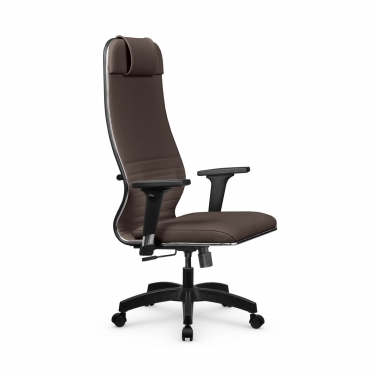 Кресло руководителя Метта Metta L 1m 38К2/2D Infinity Easy Clean MPES Комплект 6 Светло-коричневое