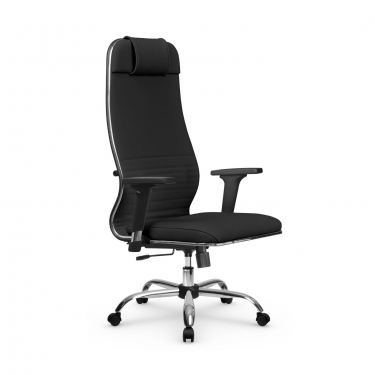 Кресло руководителя Метта Metta L 1m 38К2/2D Infinity Easy Clean MPES Комплект 7 Черное