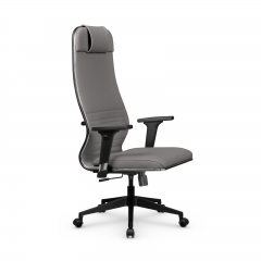 Кресло руководителя Метта Metta L 1m 38К2/2D Infinity Easy Clean MPES Комплект 8 Серое