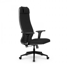 Кресло руководителя Метта Metta L 1m 38К2/2D Infinity Easy Clean MPES Комплект 8 Черное