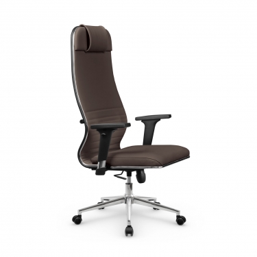 Кресло руководителя Метта Metta L 1m 38К2/2D Infinity Easy Clean MPES Комплект 10 Светло-коричневое