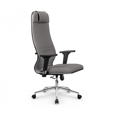 Кресло руководителя Метта Metta L 1m 38К2/2D Infinity Easy Clean MPES Комплект 10 Серое