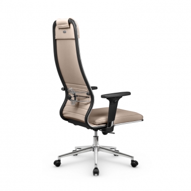 Кресло руководителя Метта Metta L 1m 38К2/2D Infinity Easy Clean MPES Комплект 10 Темно-бежевое