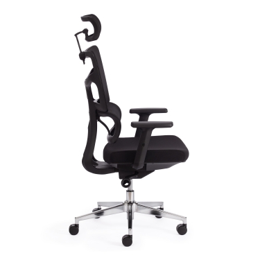 Кресло офисное Tetchair MESH-11HR ткань/сетка, черный