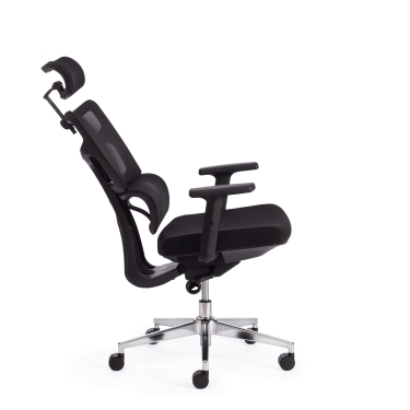 Кресло офисное Tetchair MESH-11HR ткань/сетка, черный