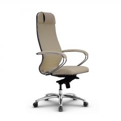 Кресло руководителя Метта Metta L 1m 38K2K Комплект 1 Бежевое