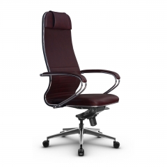 Кресло руководителя Метта Metta L 1m 38K2K Комплект 2 Темно-бордовое