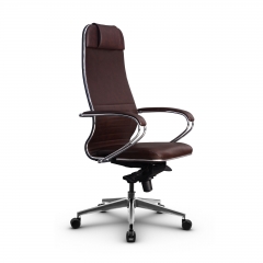 Кресло руководителя Метта Metta L 1m 38K2K Комплект 2 Темно-коричневое