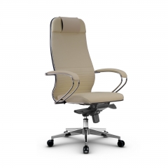 Кресло руководителя Метта Metta L 1m 38K2K Комплект 3 Бежевое