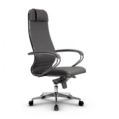 Кресло руководителя Метта Metta L 1m 38K2K Комплект 3 Серое