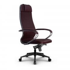 Кресло руководителя Метта Metta L 1m 38K2K Комплект 4 Темно-бордовое