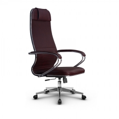 Кресло руководителя Метта Metta L 1m 38K2K Комплект 5 Темно-бордовое