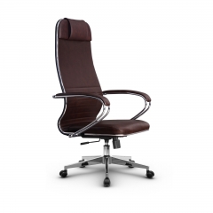 Кресло руководителя Метта Metta L 1m 38K2K Комплект 5 Темно-коричневое