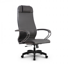 Кресло руководителя Метта Metta L 1m 38K2K Комплект 6 Серое