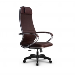 Кресло руководителя Метта Metta L 1m 38K2K Комплект 6 Темно-коричневое