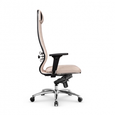 Кресло руководителя Метта Мetta L 1m 40M/2D Infinity Easy Clean MPES Комплект 1 Светло-бежевое