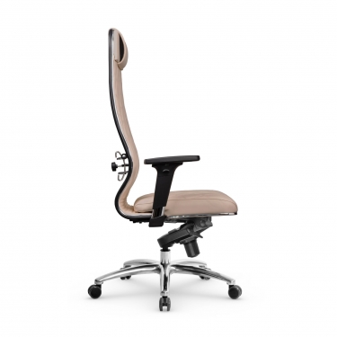 Кресло руководителя Метта Мetta L 1m 40M/2D Infinity Easy Clean MPES Комплект 1 Темно-бежевое