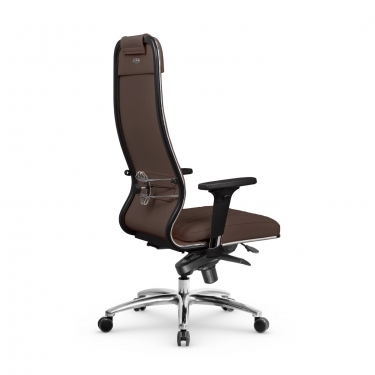 Кресло руководителя Метта Мetta L 1m 40M/2D Infinity Easy Clean MPES Комплект 1 Темно-коричневое