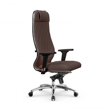 Кресло руководителя Метта Мetta L 1m 40M/2D Infinity Easy Clean MPES Комплект 1 Черное