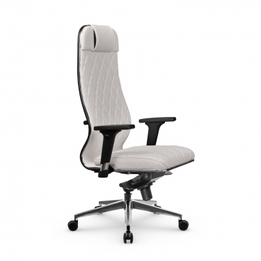Кресло руководителя Метта Мetta L 1m 40M/2D Infinity Easy Clean MPES Комплект 2 Белое