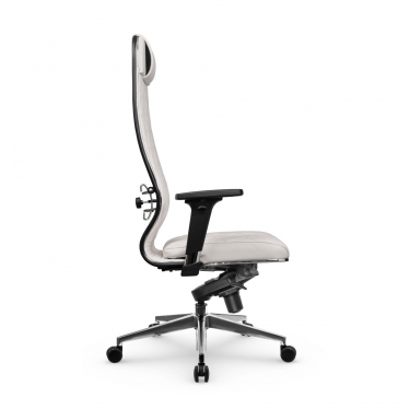 Кресло руководителя Метта Мetta L 1m 40M/2D Infinity Easy Clean MPES Комплект 2 Молочное