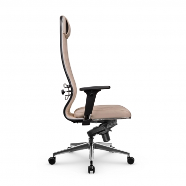 Кресло руководителя Метта Мetta L 1m 40M/2D Infinity Easy Clean MPES Комплект 2 Темно-бежевое