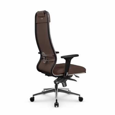 Кресло руководителя Метта Мetta L 1m 40M/2D Infinity Easy Clean MPES Комплект 2 Темно-коричневое