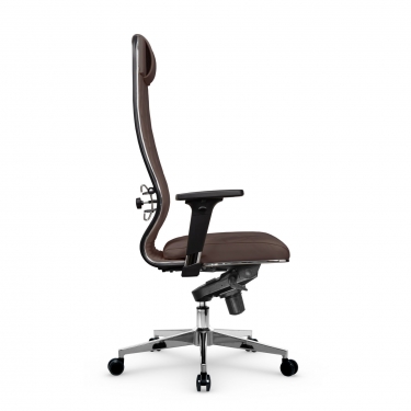 Кресло руководителя Метта Мetta L 1m 40M/2D Infinity Easy Clean MPES Комплект 3 Темно-коричневое
