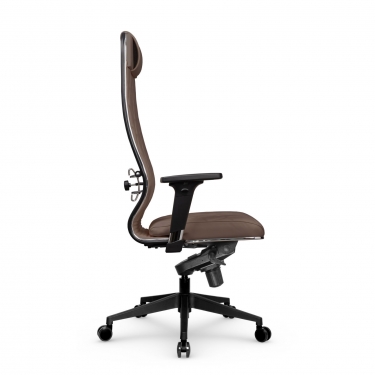 Кресло руководителя Метта Мetta L 1m 40M/2D Infinity Easy Clean MPES Комплект 4 Светло-коричневое