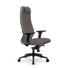 Кресло руководителя Метта Мetta L 1m 40M/2D Infinity Easy Clean MPES Комплект 4 Серое