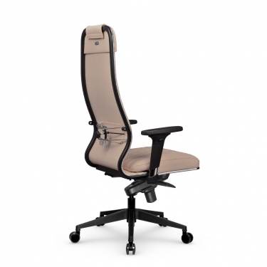 Кресло руководителя Метта Мetta L 1m 40M/2D Infinity Easy Clean MPES Комплект 4 Темно-бежевое