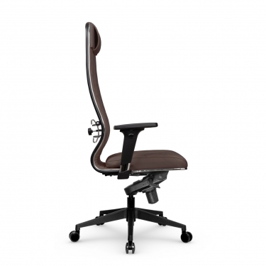 Кресло руководителя Метта Мetta L 1m 40M/2D Infinity Easy Clean MPES Комплект 4 Темно-коричневое