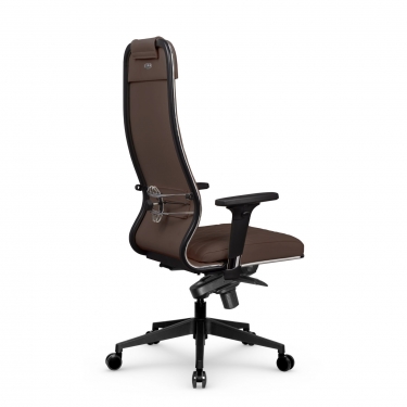 Кресло руководителя Метта Мetta L 1m 40M/2D Infinity Easy Clean MPES Комплект 4 Темно-коричневое