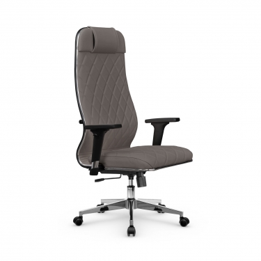 Кресло руководителя Метта Мetta L 1m 40M/2D Infinity Easy Clean MPES Комплект 5 Серое