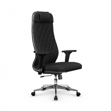 Кресло руководителя Метта Мetta L 1m 40M/2D Infinity Easy Clean MPES Комплект 5 Черное