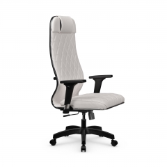 Кресло руководителя Метта Мetta L 1m 40M/2D Infinity Easy Clean MPES Комплект 6 Белое