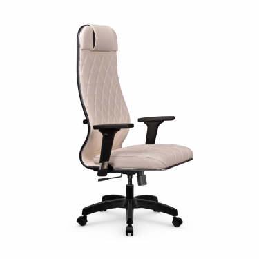 Кресло руководителя Метта Мetta L 1m 40M/2D Infinity Easy Clean MPES Комплект 6 Светло-бежевое