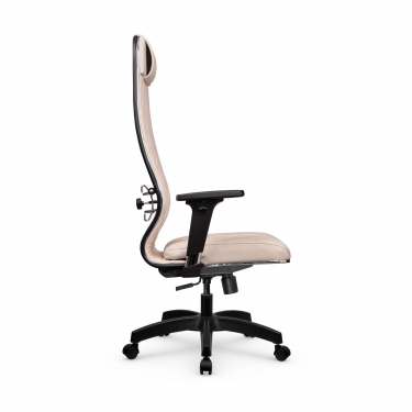 Кресло руководителя Метта Мetta L 1m 40M/2D Infinity Easy Clean MPES Комплект 6 Светло-бежевое