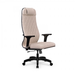 Кресло руководителя Метта Мetta L 1m 40M/2D Infinity Easy Clean MPES Комплект 6 Светло-бежевое
