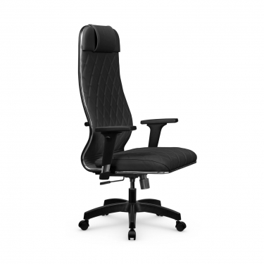 Кресло руководителя Метта Мetta L 1m 40M/2D Infinity Easy Clean MPES Комплект 6 Черное