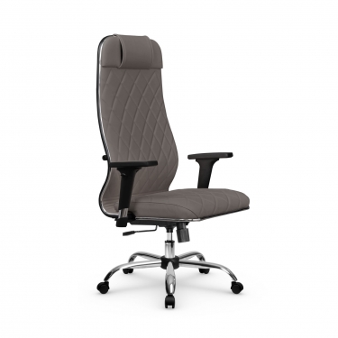 Кресло руководителя Метта Мetta L 1m 40M/2D Infinity Easy Clean MPES Комплект 7 Серое