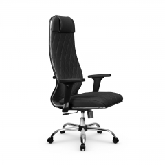 Кресло руководителя Метта Мetta L 1m 40M/2D Infinity Easy Clean MPES Комплект 7 Черное