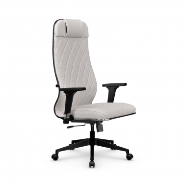 Кресло руководителя Метта Мetta L 1m 40M/2D Infinity Easy Clean MPES Комплект 8 Белое