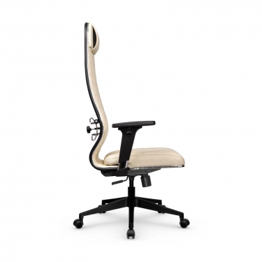 Кресло руководителя Метта Мetta L 1m 40M/2D Infinity Easy Clean MPES Комплект 8 Светло-бежевое