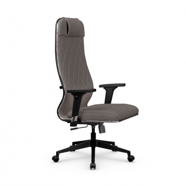 Кресло руководителя Метта Мetta L 1m 40M/2D Infinity Easy Clean MPES Комплект 8 Серое