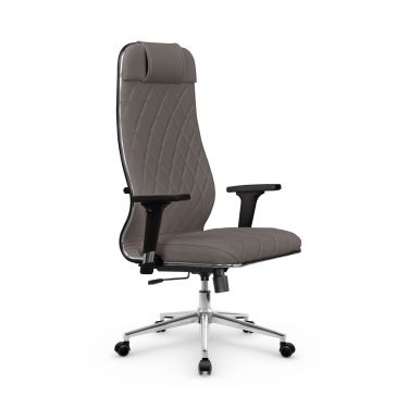 Кресло руководителя Метта Мetta L 1m 40M/2D Infinity Easy Clean MPES Комплект 9 Серое