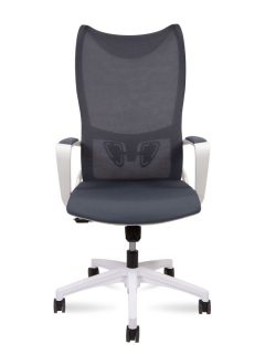 Кресло офисное Норден WAVE AM3-HWHITE Серый